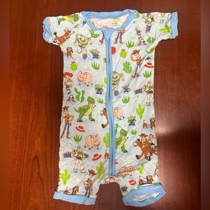 Little Sleepies Toy Story short romper